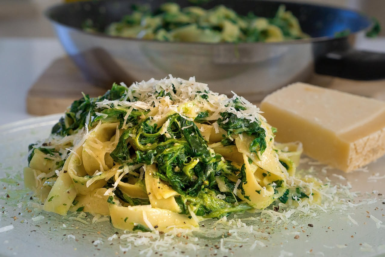 Primo piatto: pasta e cicoria toscana