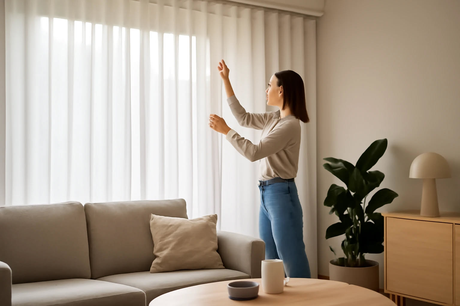 Come curare le tende chiare durante l'estate: i consigli pratici