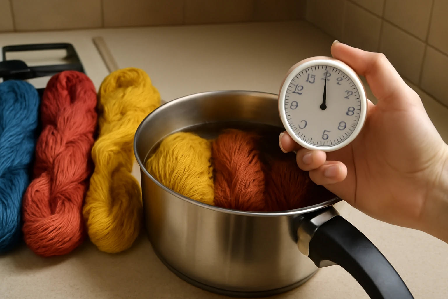 Il peso del filato tira le maglie verso il basso: quali fibre cedono di più