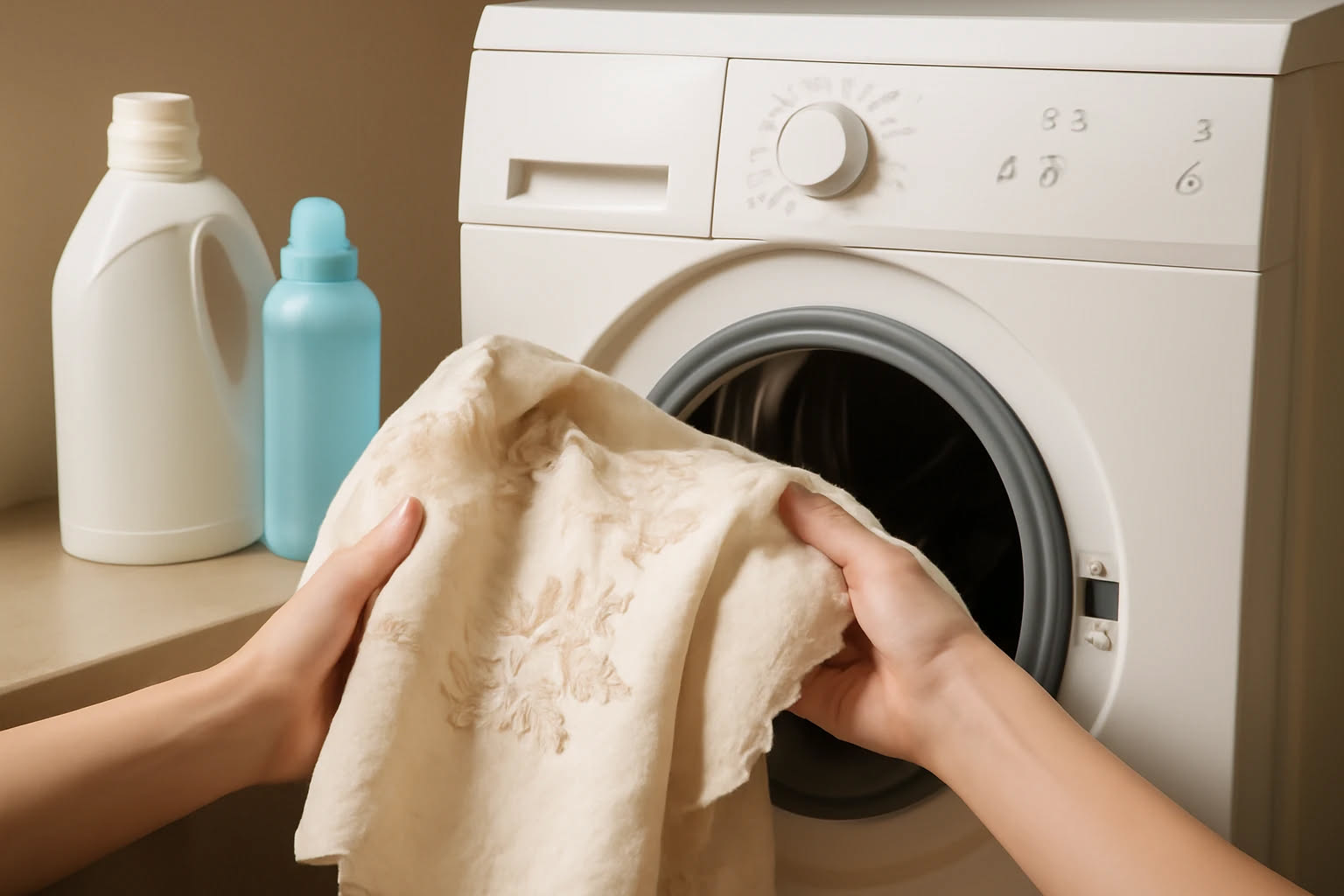 La superwash si lava in lavatrice ma cede più in fretta