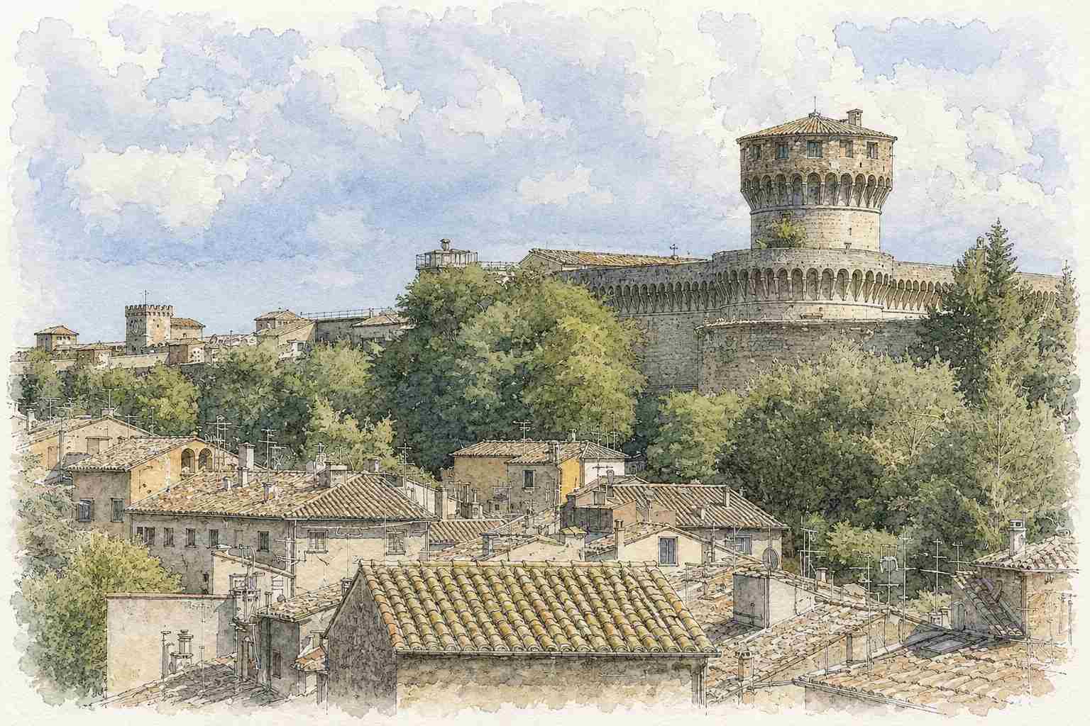 Il borgo medievale più intatto d'Italia non è San Gimignano. Ma questa città murata rimasta ferma nel tempo da otto secoli