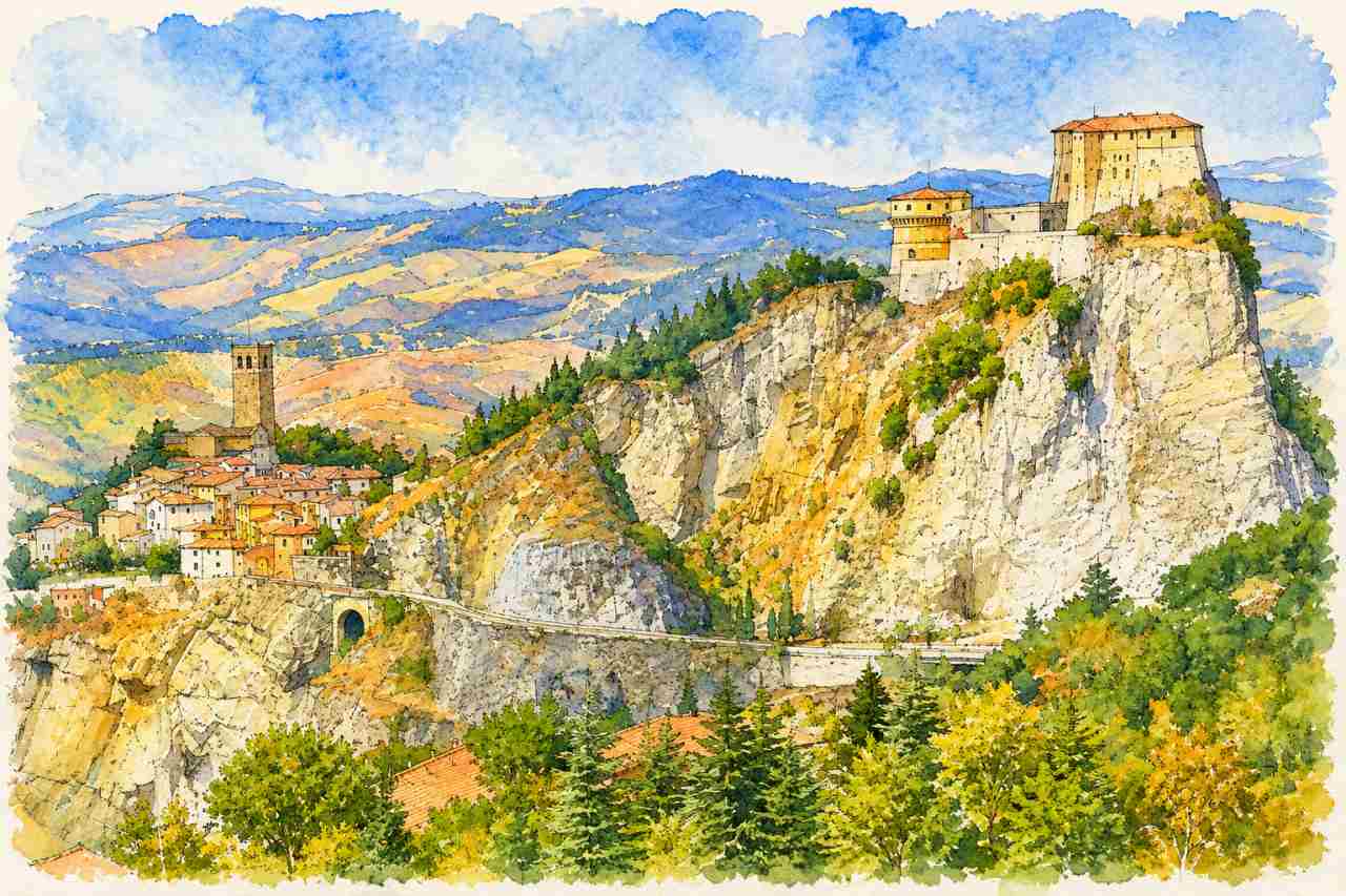 La rocca più inespugnabile d'Italia non è in Trentino: è in Emilia-Romagna, su uno sperone citato perfino da Dante
